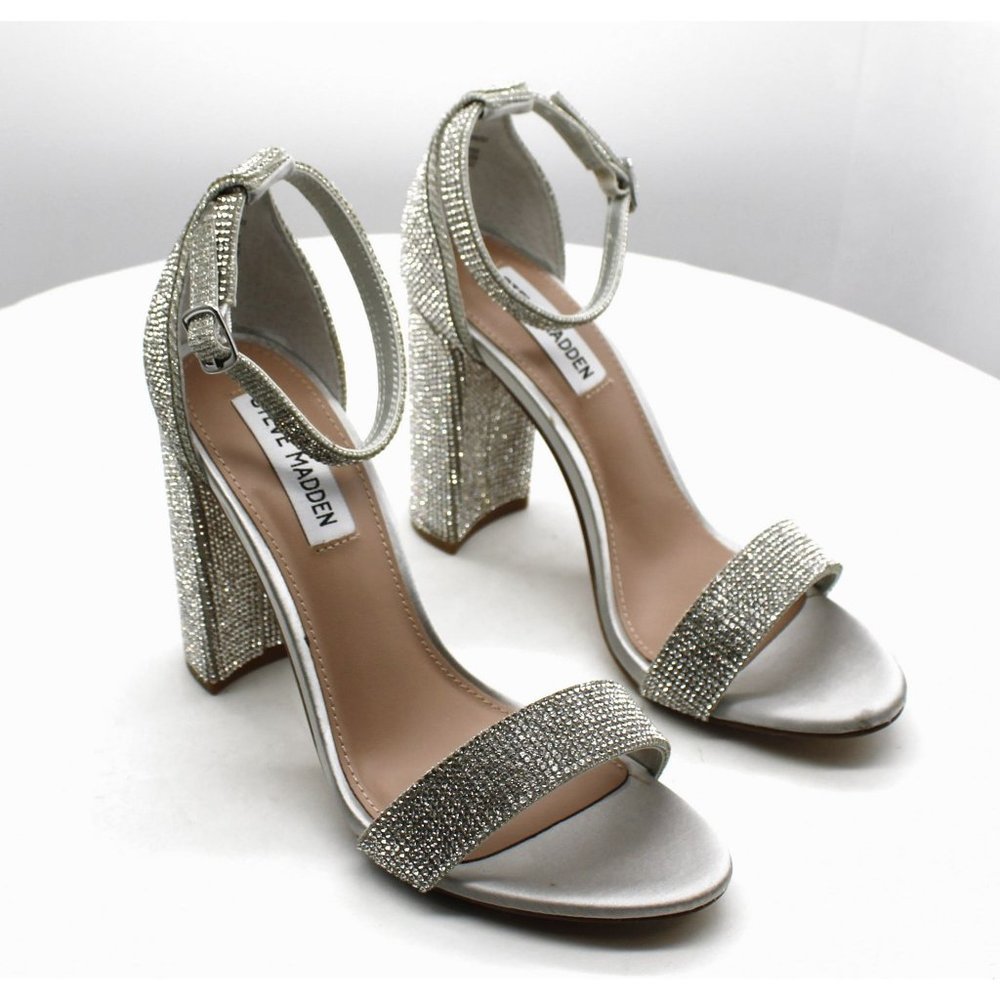 Steve Madden Carrson Rhinestone Heeled Sandal